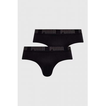 Puma slip 2-pack barbati, culoarea negru, 938322