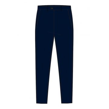 Pantaloni chino drepti din amestec de bumbac organic Denton