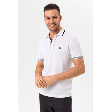 Tricou polo de bumbac pique