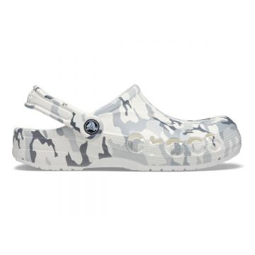 Saboti Crocs Baya Seasonal Printed Clog Alb - White/Camo