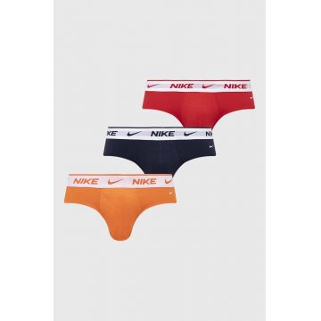 Nike slip 3-pack barbati, culoarea portocaliu