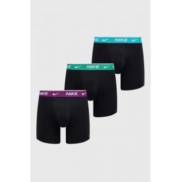 Nike boxeri 3-pack barbati, culoarea negru, KE1007