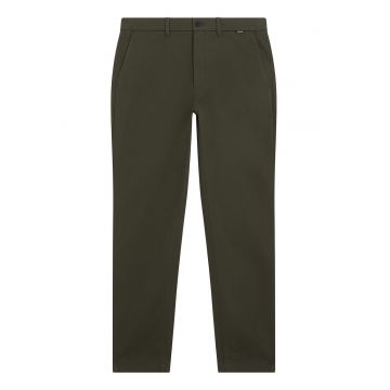 Pantaloni chino slim-fit din amestec de bumbac organic