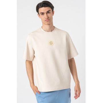 Tricou relaxed fit cu logo