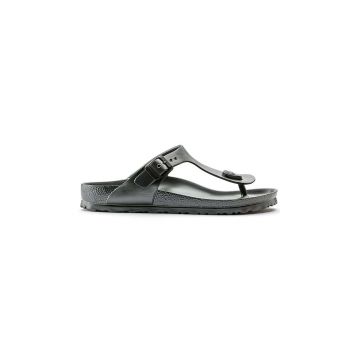 Birkenstock slapi Gizeh EVA barbati, culoarea gri, 1001505