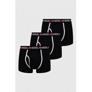 Diesel boxeri UMBX-MIRKOTHREEPACK 3-pack barbati, culoarea negru, A15375.0WIAL