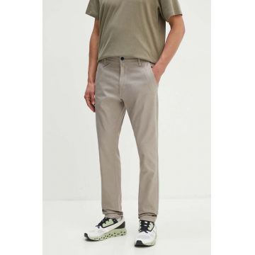 G-Star Raw pantaloni barbati, culoarea gri, cu fason chinos