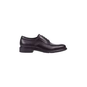 Geox pantofi de piele U DUBLIN barbati, culoarea negru, U34R2A 00043 C9999