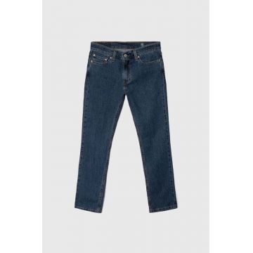 Levi's jeansi barbati, culoarea albastru marin