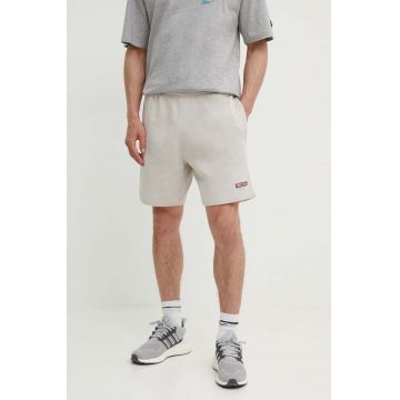 Reebok pantaloni scurti barbati, culoarea bej, 100076373