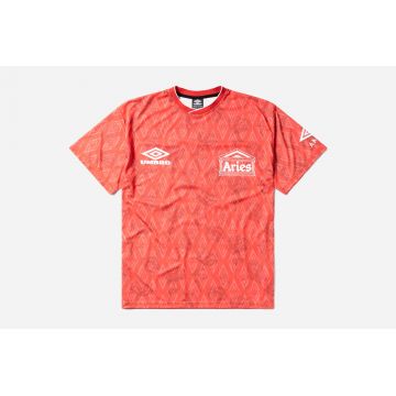 X Umbro Red Roses SS Football Jersey