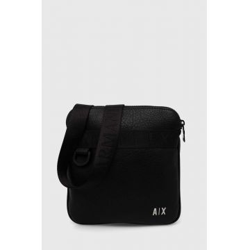 Armani Exchange borseta culoarea negru, 952636 4R839