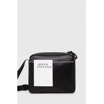 Armani Exchange borseta culoarea negru, 952645 4R831