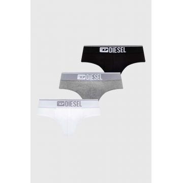 Diesel slip UMBR-ANDRETHREEPACK 3-pack barbati, culoarea gri, 00SH05.0GDAC