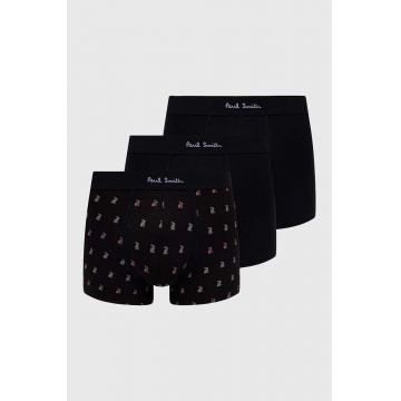 Paul Smith boxeri 3-pack barbati, culoarea negru, M1A.914.M3PK53