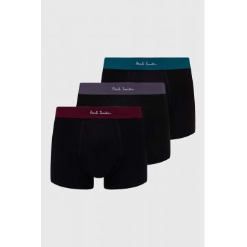 Paul Smith boxeri 3-pack barbati, culoarea negru, M1A.914.M3PKQ