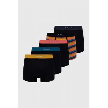 Paul Smith boxeri 5-pack barbati, culoarea negru, M1A.914.M5PK4