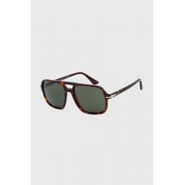 Persol ochelari de soare barbati, culoarea maro, 0PO3328S