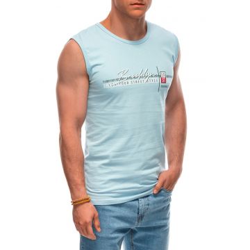 Tricou cu decolteu rotund si imprimeu text