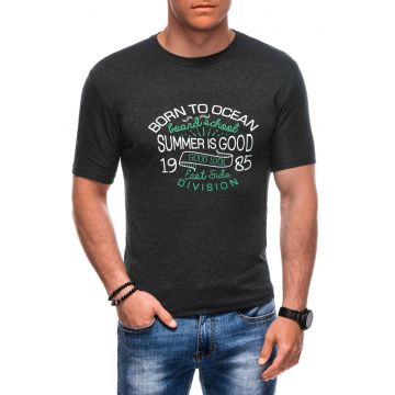 Tricou de bumbac cu text