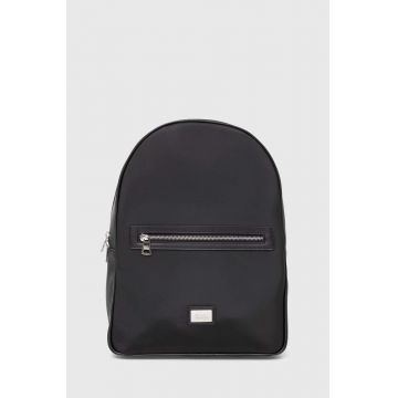 Karl Lagerfeld rucsac barbati, culoarea negru, mare, neted, 541113.805908