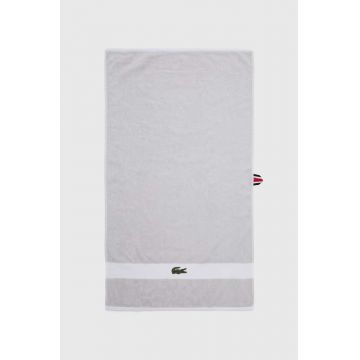 Lacoste prosop din bumbac L Casual Argent 55 x 100 cm