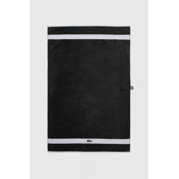 Lacoste prosop din bumbac L Casual Bitume 90 x 150 cm