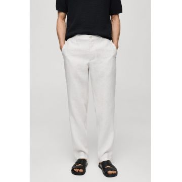 Pantaloni slim fit de in Oyster