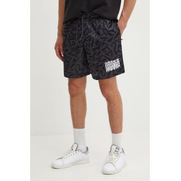 adidas Originals pantaloni scurti barbati, culoarea gri, IY2071