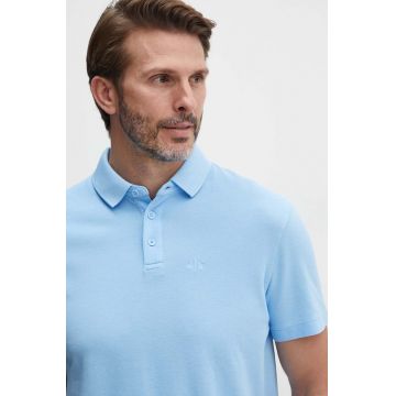 Armani Exchange polo de bumbac neted, 3DZFAB ZJXUZ