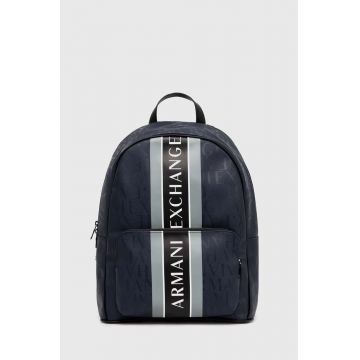 Armani Exchange rucsac barbati, culoarea albastru marin, mare, modelator, 952394 CC831