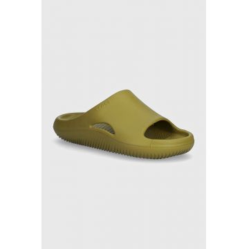 Crocs papuci Mellow Recovery Slide culoarea verde, 208392