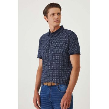 Medicine tricou polo bărbați, culoarea bleumarin