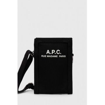 A.P.C. borseta recuperation culoarea negru, CODBM.H61931