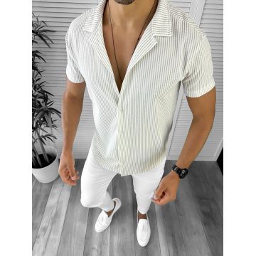 Camasa barbati casual alba 12692 P18-5.3