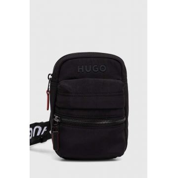 HUGO borseta culoarea negru, 50523628