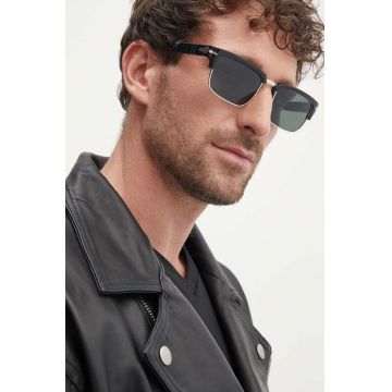 Persol ochelari de soare barbati, culoarea negru, 0PO3354S