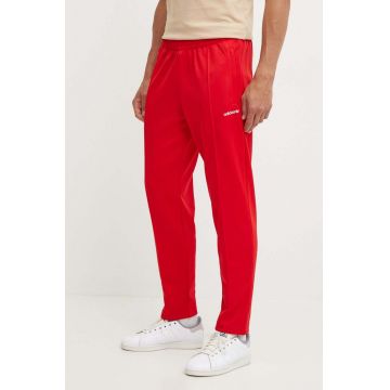 adidas Originals pantaloni de trening culoarea rosu, neted, IX9629