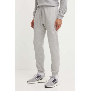 adidas pantaloni de trening All SZN culoarea gri, melanj, IY4148