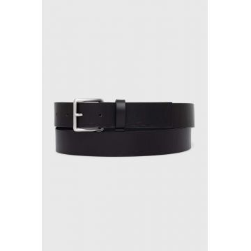 Armani Exchange curea de piele barbati, culoarea negru, 951415 4F896