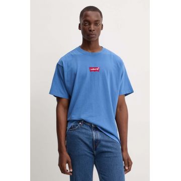 Levi's tricou din bumbac barbati, cu imprimeu, 87373