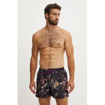 Paul Smith pantaloni scurti de baie culoarea negru, M1A.239B.N41493