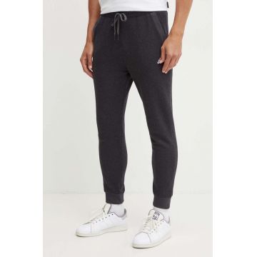 adidas pantaloni de trening culoarea gri, melanj, IW6357