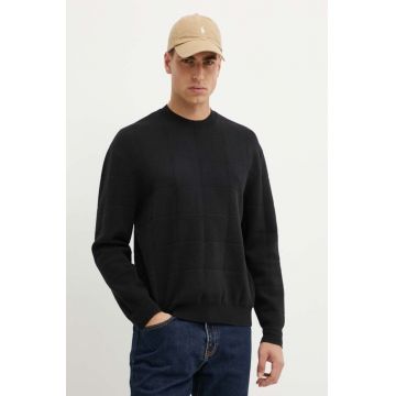 Armani Exchange pulover barbati, culoarea negru, 6DZM6C ZM5AZ