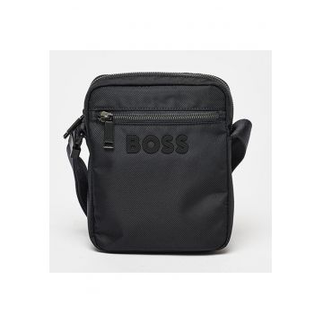 Geanta crossbody cu logo in relief Catch 3.0