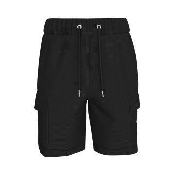 Pantaloni scurti cargo texturati