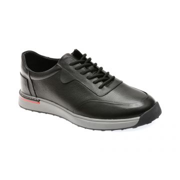 Pantofi casual GRYXX negri, 27847, din piele naturala