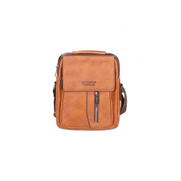 Geanta crossbody de piele ecologica cu barete ajustabile 24507