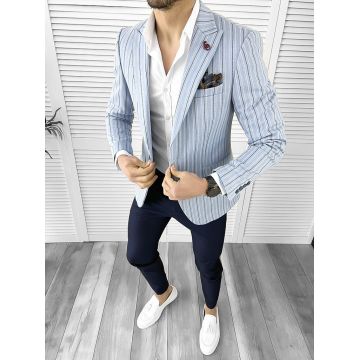 Sacou barbati slim fit 10271 P18-5.3