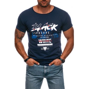 Tricou slim fit de bumbac